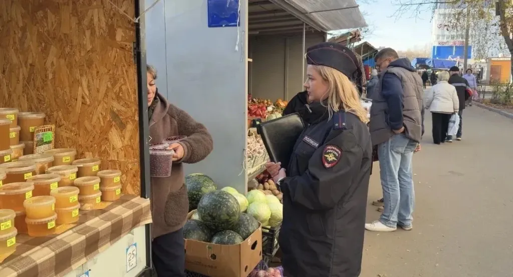 Во Владимире составили пять протоколов на незаконных уличных торговцев