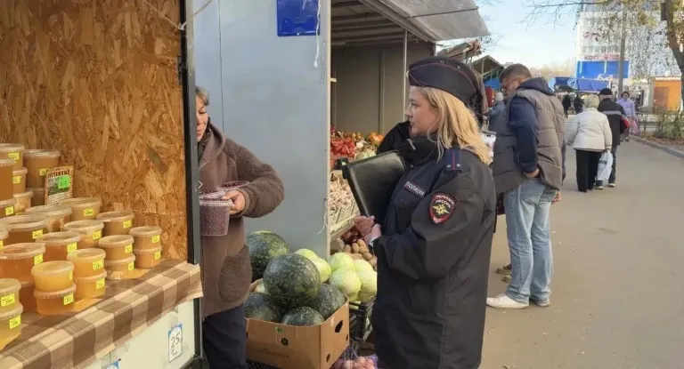 Во Владимире составили пять протоколов на незаконных уличных торговцев